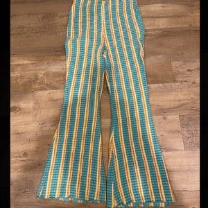 Free People Cropped Flare Pants